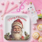 Assiettes En Carton Noël du Père Noël Saint Nicolas (Fête)