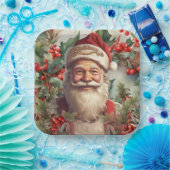 Assiettes En Carton Noël du Père Noël Saint Nicolas (Fête)
