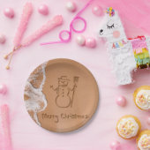 Assiettes En Carton Noël en été (Fête)