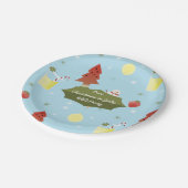 Assiettes En Carton Noël en juillet été BBQ Party Plaques papier (Angle)