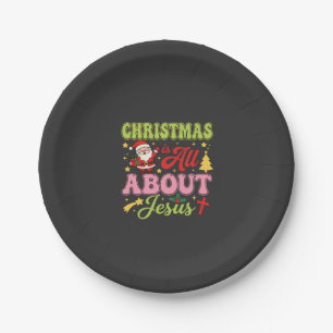 Assiettes En Carton Noël est tout sur Jésus Rétro