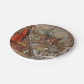 Assiettes En Carton Noël Eve Julaftonen (Angle)