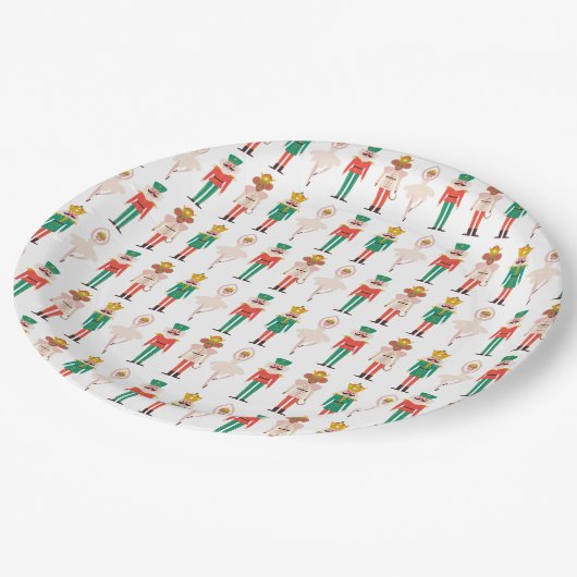 Assiettes En Carton Noël Festif Noisette Noël (Angle)