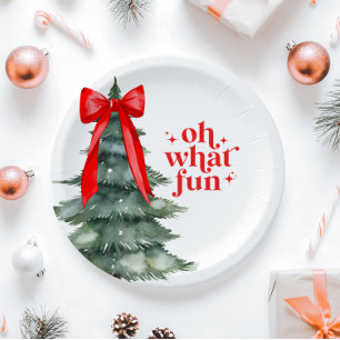 Assiettes En Carton Noël Fête Oh Quel Amusement