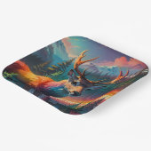 Assiettes En Carton Noël hiver Wonderland (Angulaire)