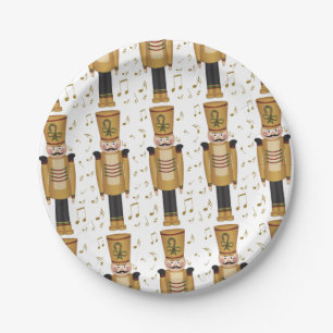 Assiettes En Carton Noël Jouet Soldat Nutcracker Xmas