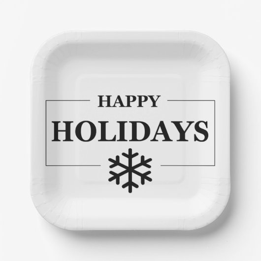 Assiettes En Carton Noël Joyeux Noël Joyeux Noël (Recto)