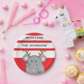 Assiettes En Carton Noël Joyeux Plaques de papier de Noël (Fête)