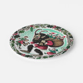 Assiettes En Carton Noël Krampus (Angle)