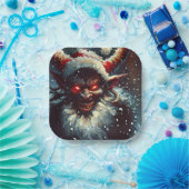 Assiettes En Carton Noël Krampus 1 (Fête)