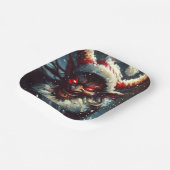 Assiettes En Carton Noël Krampus 1 (Angulaire)