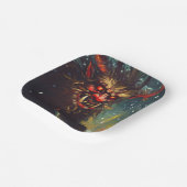 Assiettes En Carton Noël Krampus 4 (Angulaire)