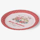 Assiettes En Carton Noël mignon (Angle)