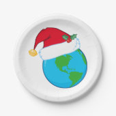 Assiettes En Carton Noël mondial (Devant)