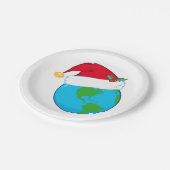 Assiettes En Carton Noël mondial (Angle)