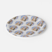 Assiettes En Carton Noël Nativité Stable Scène Motif Fête (Angle)