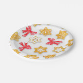 Assiettes En Carton Noël Pepparkakor (Angle)