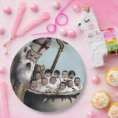 Assiettes En Carton Noël Père Noël en colère (Fête)