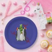 Assiettes En Carton Noël pingouin (Fête)