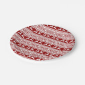 Assiettes En Carton Noël scandinave renne (Angle)