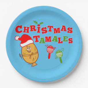 Assiettes En Carton Noël Tamales