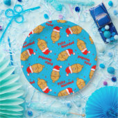 Assiettes En Carton Noël Tamales Motif (Fête)