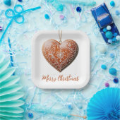 Assiettes En Carton Noël traditionnel Décoré Fêtes de biscuits (Fête)