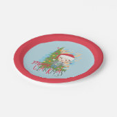 Assiettes En Carton Noël vacances Joyeux Clarkmas (Angle)