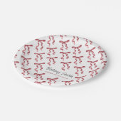 Assiettes En Carton Nœud  (Angle)