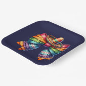 Assiettes En Carton Nœud de pinata mexicain (Angulaire)
