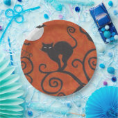 Assiettes En Carton noir (Fête)