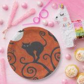 Assiettes En Carton noir (Fête)