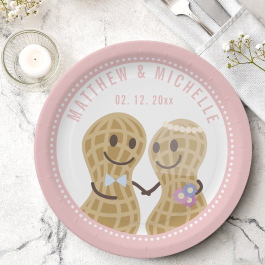 Assiettes En Carton Noix sur l'autre drôle mignon Wedding shower