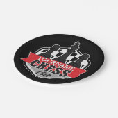 Assiettes En Carton Nom personnalisé Chess Player Club Checkmate (Angle)