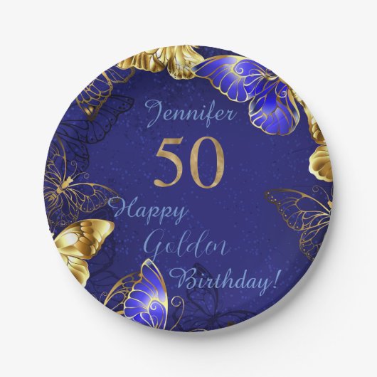 Assiettes En Carton Nom personnalisé Plaque Papier Papier Papier Papie (Devant)