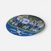 Assiettes En Carton Nombre fait sur commande d'équipe de nom de (Angle)