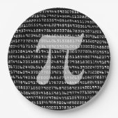 Assiettes En Carton Nombreux chiffres de Pi Mathematical Constante (Devant)