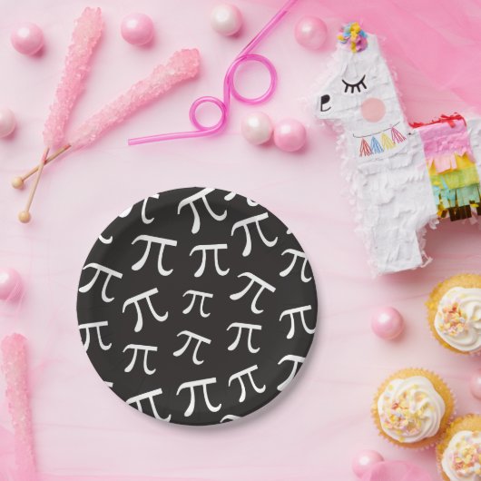 Assiettes En Carton Nombreux symboles Pi - Math Theme Papier Plaque (Fête)