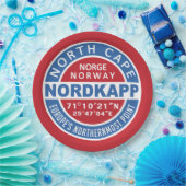 Assiettes En Carton NORDKAPP Plaques de papier norvégien (Fête)