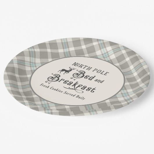 Assiettes En Carton North Pôle Chambres d'hôte Ferme Noël (Angle)