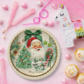 Assiettes En Carton Nostalgic Kitschmas  (Fête)
