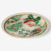 Assiettes En Carton Nostalgic Kitschmas  (Angle)