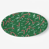 Assiettes En Carton Notes de musique sucre de canne (Angle)