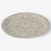 Assiettes En Carton Notes musicales (Angle)