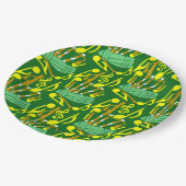 Assiettes En Carton Notes musicales de Bagpipes (Angle)