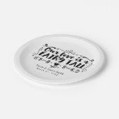 Assiettes En Carton NOTRE AMOUR EST UN TALE FAIRY TALE Accueil Mariage (Angle)