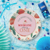 Assiettes En Carton Notre Berry Sweet Anniversaire (Fête)