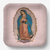 Assiettes En Carton Notre-Dame de Guadalupe 1531 (Recto)