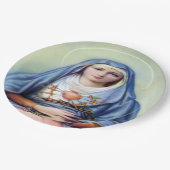 Assiettes En Carton Notre Dame des Douleurs (Angle)