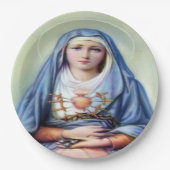 Assiettes En Carton Notre Dame des Douleurs (Devant)